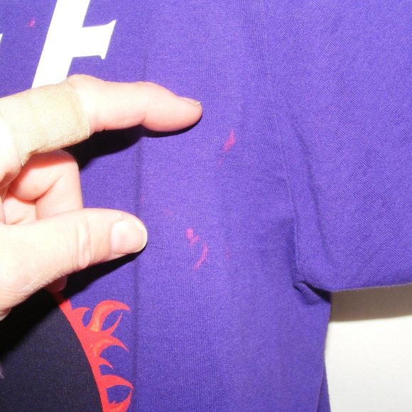 Shindig Music Festival Staff Shirt L Purple Janes Addiction 2014 Baltimore MD - Picture 13 of 16